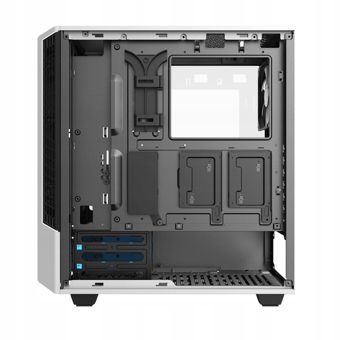 Білий ігровий корпус для ПК Mid-Tower ATX з ARGB підсвіткою та загартованим склом