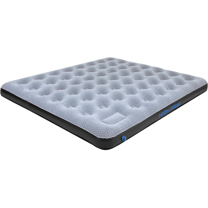 Надувний матрац High Peak Comfort Plus для кемпінгу та гостей з насосом, 200 x 185 x 20 см