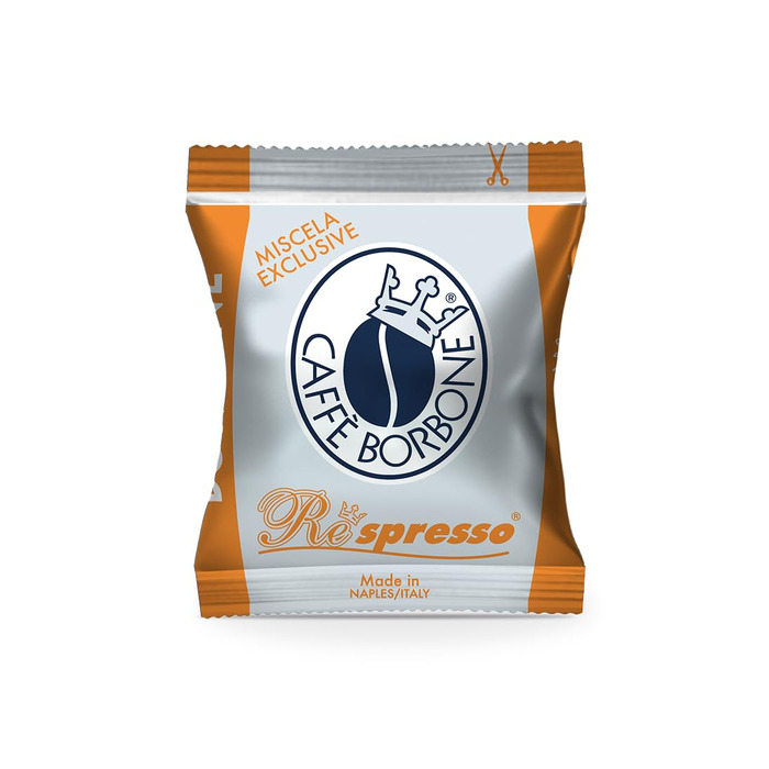 Кава в капсулах Caffè Borbone Respresso Exclusive Mix, сумісні з Nespresso, 100 шт