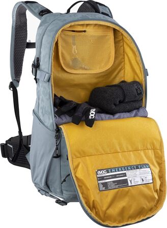 EVOC Hip Pack Capture: нагрудний рюкзак (1 шт.) універсального розміру, сталевий колір