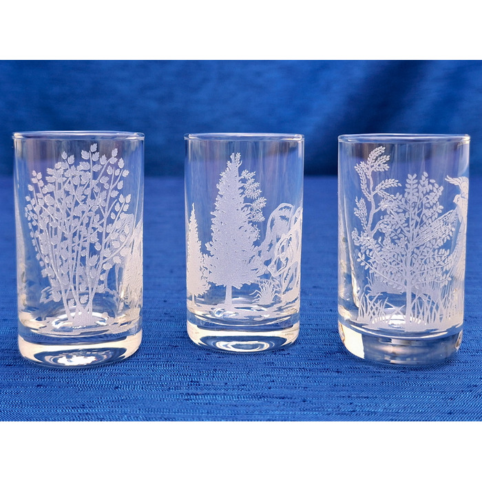 Набір чарок для горілки Art-Glass Myśliwskie, прозорі, 30 мл, 6 шт.