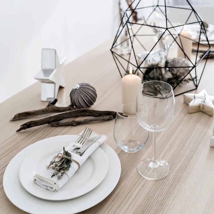 Келихи для білого вина Homla Brilliant, прозорі, 360 мл, 4 шт.