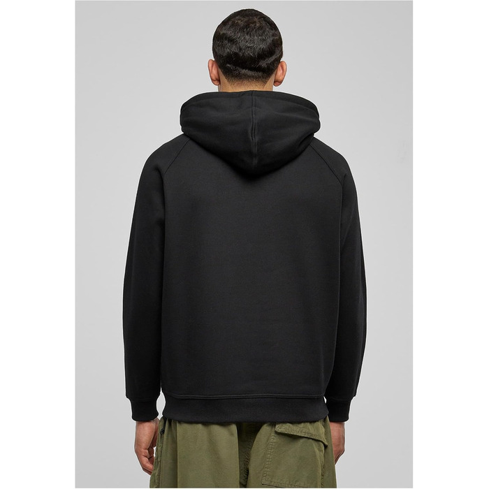 Чоловічий базовий худі Urban Classics з капюшоном, чорний, розмір 3XL