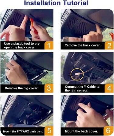 Відеореєстратор Fitcamx 4K для Mercedes-Benz GLC X254 (2023-2026) з Wi-Fi, Full HD, G-сенсором та картою 64GB