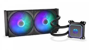 Рідинне охолодження AIO Endorfy Navis F280 ARGB 2x140мм