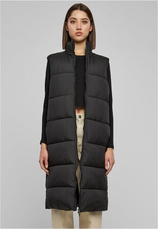 Жіночий жилет Urban Classics з пуховим наповнювачем, чорний (XL)