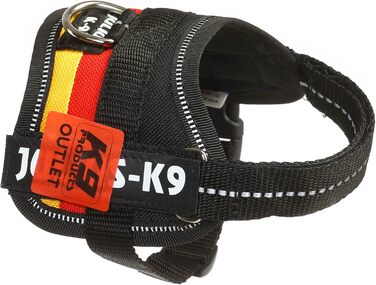Шлейка для собак K9 Powergeschirr, розмір 2XS/Baby 2, з прапором Німеччини