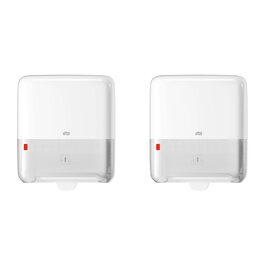 Tork Matic Spender for Roll Towels White H1, Refill Indicator, Elevation Design, 551000 (One Size (Pack of 2))