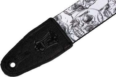 Гітарний ремінь Levy's Leathers Eastern Harmony Series з поліестеру, ширина 5 см (MPD2-016, MPD2-048, Totenkopf)