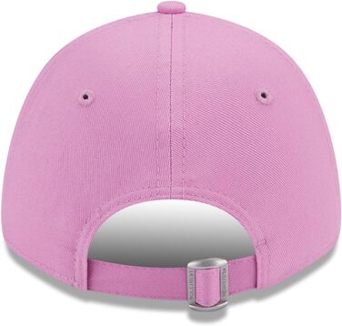 Кепка New Era New York Yankees MLB з металевим логотипом, чорна, 9Forty, регульована, для жінок