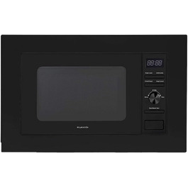 Мікрохвильова піч Wolkenstein WMW800-20GB: 800W, 20л, 6 рівнів потужності, 9 програм, розморожування, LED-дисплей, захист від дітей, чорний