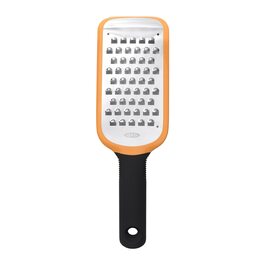 Терка кухонна OXO Good Grips груба, нержавіюча сталь, з ручкою та захисним чохлом для сиру, овочів та іншого