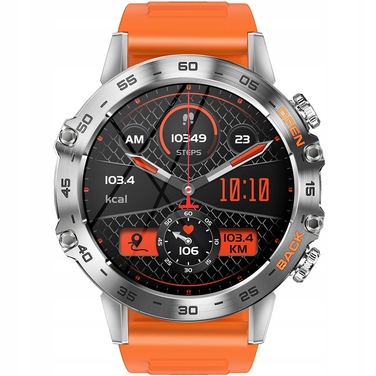 Чоловічий смарт-годинник JG Smart Hammer Black, чорний