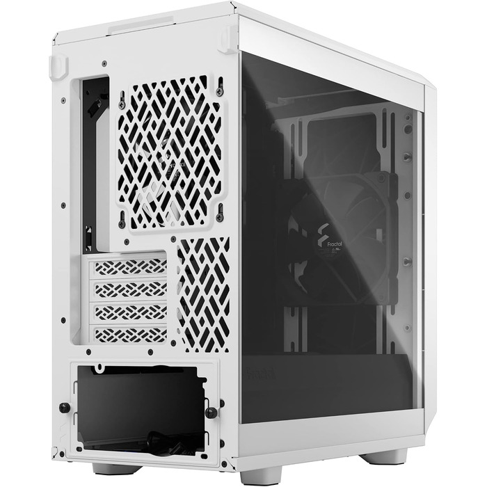 Корпус Fractal Design Meshify 2 Mini White TG Clear Tint - міні-корпус з прозорим склом