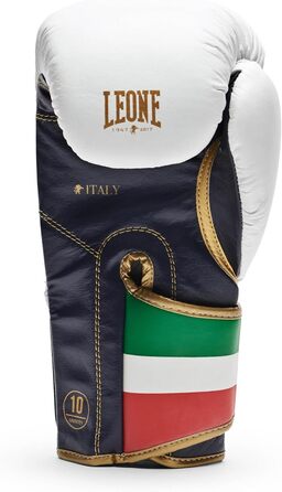 Боксерські рукавички Leone 1947 GN039 білі, 10 oz (280 г)