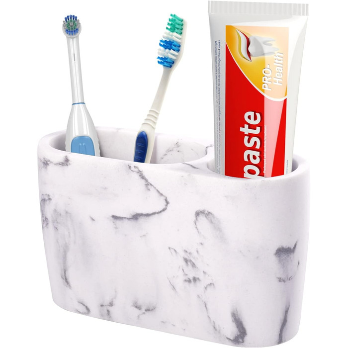 Bathroom toothbrush holder, toothpaste holder, stand, bathroom organizer for toothbrushes, makeup brush holder