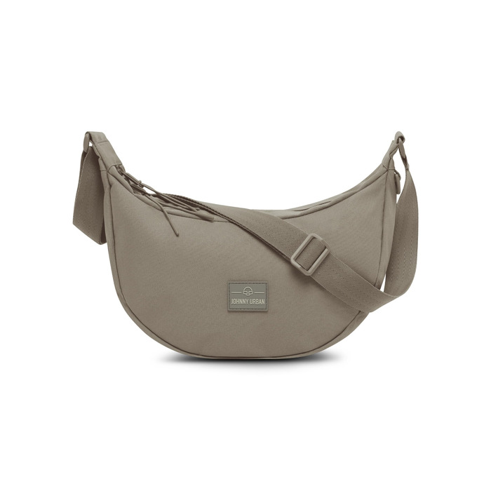Сумка через плече Johnny Urban Ally Medium Desert Grey (3.3 л) - Унісекс, Місячна форма, Водовідштовхувальна