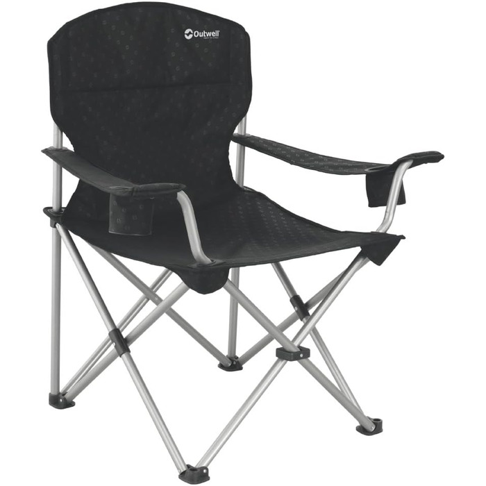 Крісло для кемпінгу Outwell Catamarca, 150 кг, XL, чорне
