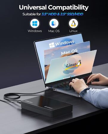 Зовнішній корпус для HDD/SSD ORICO 3.5