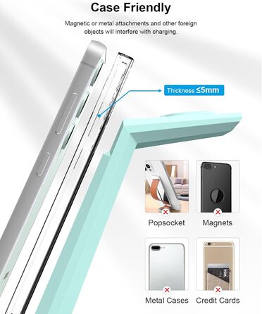 Зарядний пристрій NANAMI 3-в-1 для Samsung Galaxy Watch, Buds та смартфонів S25, S24, S23 Ultra, Z Flip, Z Fold (зелений)