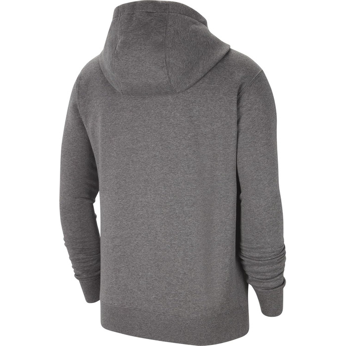 Чоловіча толстовка Nike Park 20 Full Zip Hoodie з капюшоном на блискавці, Charcoal Heather/White, розмір S