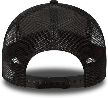 Кепка New Era Miami Heat NBA регульована бейсболка Snapback Trucker 9Forty, універсальний розмір (Trucker-Heat-Black#28450)