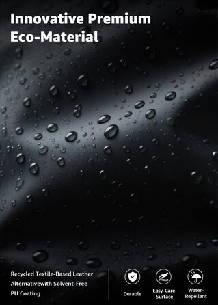 Чоловічий та жіночий рюкзак з матового шкірозамінника з відділенням для ноутбука 15,6