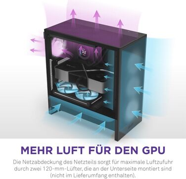 Корпус для ПК NZXT H5 Flow: компактний ATX Mid-Tower з високою продувністю, RGB підсвічуванням та підтримкою рідинного охолодження