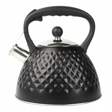 Класичний сталевий чайник Karl Hausmann, 3 л, чорний