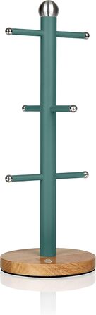 Swan Nordic Cup Holder, Carbon Steel, White, (Standard Size, Green)