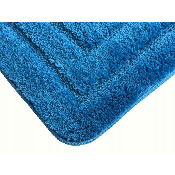 Набір антиковзаючих килимків у ванну Alor, синій бірюзовий, 2 предмети