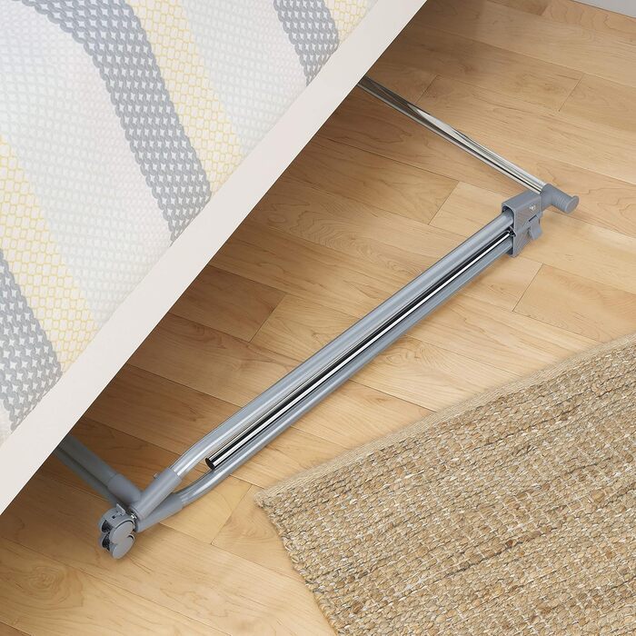 Whitmor Clothes Rack, Adjustable, White/Chrome (Silver)