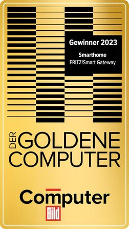 FRITZ!Smart Gateway: Роутер для підключення Zigbee, DECT-ULE та Matter Smart Home пристроїв, стабільне Wi-Fi/LAN з'єднання