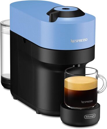 Кавомашина Nespresso Vertuo Pop ENV90.P: Cold Brew, Bluetooth, 4 розміри чашок, без Aeroccino, Pacific Blue