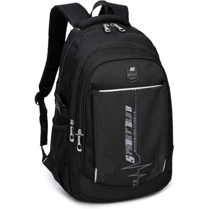 SIVENKE Рюкзак для школи: багатофункціональний, водонепроникний, з відділенням для ноутбука (для хлопчиків та підлітків)