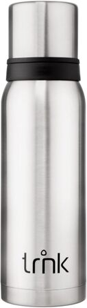 Термос Outdoor Arktis 2 - 1200 мл, нержавіюча сталь, BPA-free, зберігає тепло 32 години, з 2 кришками-чашками, для посудомийної машини, сірий колір