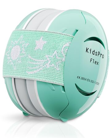 Senner® KidsPro Flex: навушники шумозахисту для дітей та немовлят, преміум-якість, блакитний колір