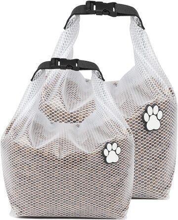 Набір для переноски корму для собак, 2 шт., водонепроникний, до 10 кг. Ідеально для подорожей, кемпінгу та перетримки собак