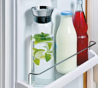 alfi 2417020100 flowMotion Carafe, Borosilicate Glass, Single-Wall, 1 L
