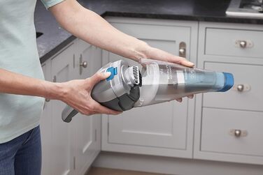 Акумуляторний пилосос ручний BLACK+DECKER Dustbuster 7.2V (NVC215W) - безмішковий, з насадкою та зарядним пристроєм