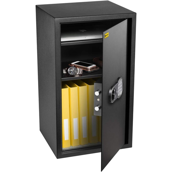 Домашній сейф HomeSafe HV24E з електронним замком, 20x44x38 см (ВxШxГ) - для грошей, ювелірних виробів, документів, ноутбука