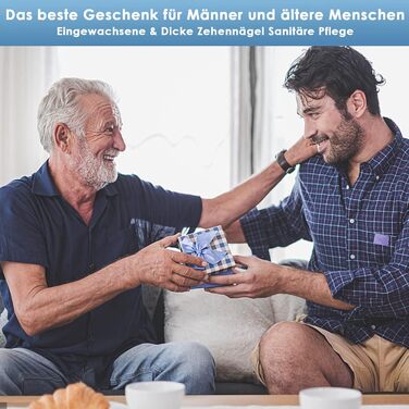 Набір професійного догляду за нігтями Modacraft: 7 шт. для видалення врослих, твердих та пошкоджених нігтів. Pedikюрний набір з високоякісної нержавіючої сталі.