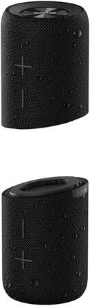 Hama Twin: Набір 2 Bluetooth колонок 30W, водонепроникні (IP67), чорні. Портативні, плавучі, до 10 годин роботи. True Wireless Stereo.