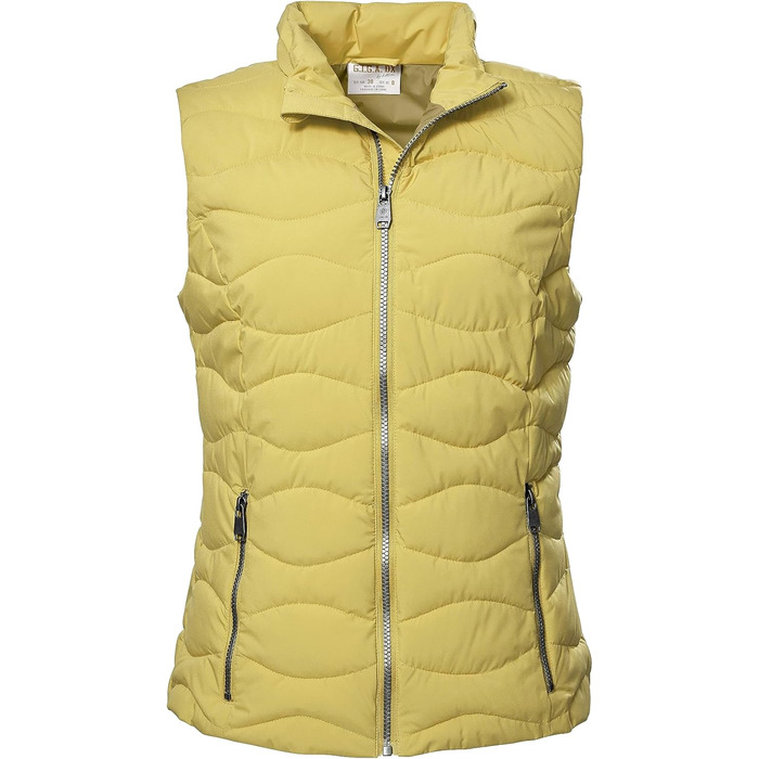 Жіноча функціональна жилетка G.I.G.A. DX з імітацією пуху, колір зелений, розмір 46