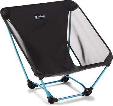 Стілець Helinox Ground Chair: легкий, складний, для кемпінгу та подорожей, чорний