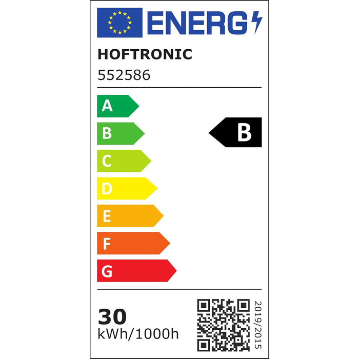 HOFTRONIC LED Damp-Proof Light 150cm 6000K Cold White 60W 10500lm 175lm/W Flicker-Free Linkable T8 Workshop Lamp IP65 Waterproof Basin Light Double for Garage Basement Office