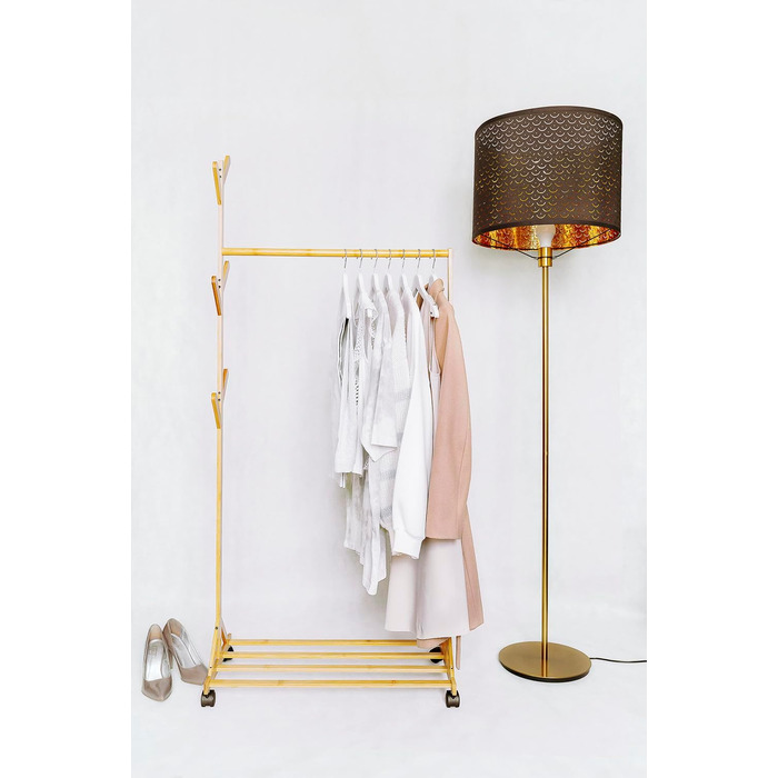 Плечики для одягу OGIVO з дерева, набір з 100 шт. – поворотний гачок 360°, вирізи на плечах, натуральне дерево (бук, береза, сосна, верба)