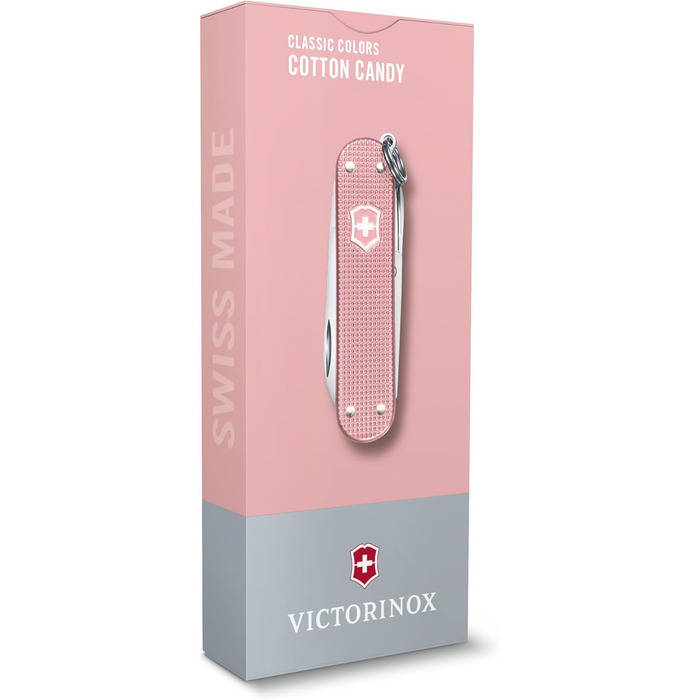 Швейцарський ніж Victorinox Classic SD: мультитул з 5 функціями, рожевий