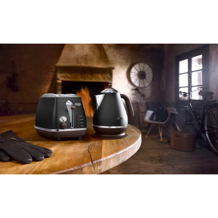 Тостер De'Longhi CTOV 2103.BK, чорний, 900 Вт