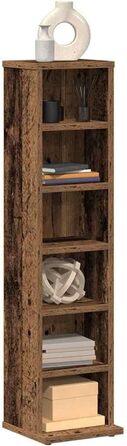 vidaXL CD Rack with Ample Storage